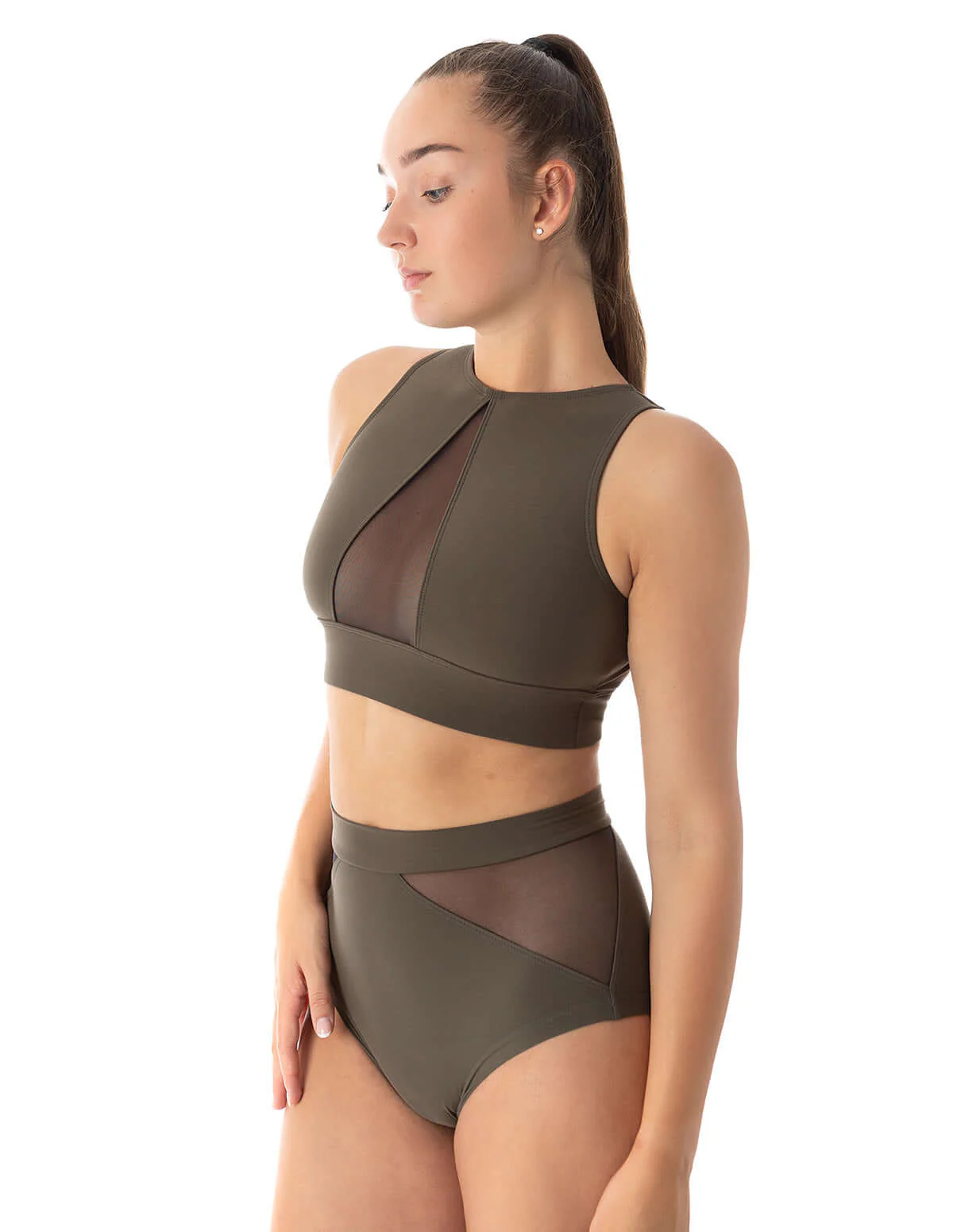 Mesh Sports Bra for Pole Dancing & Yoga – Rachel - Image 21