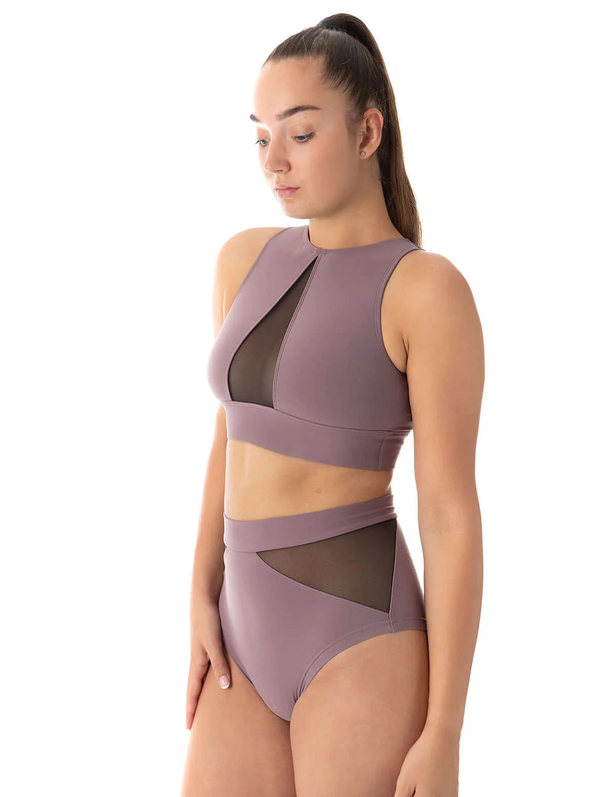 Mesh Sports Bra for Pole Dancing & Yoga – Rachel - Image 36