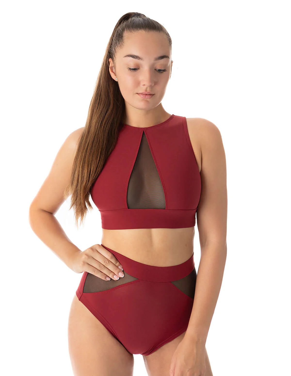 Mesh Sports Bra for Pole Dancing & Yoga – Rachel - Image 55
