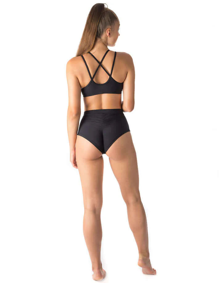 Scrunch Bum Pole Shorts, High Waist Fit – Lola - Image 16
