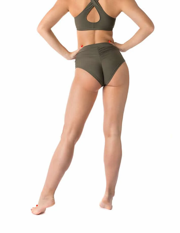 Scrunch Bum Pole Shorts, High Waist Fit – Lola - Image 30