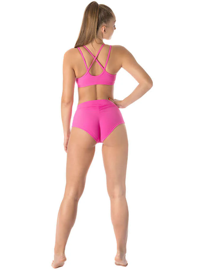 Scrunch Bum Pole Shorts, High Waist Fit – Lola - Image 43