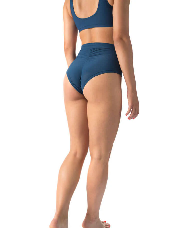 Scrunch Bum Pole Shorts, High Waist Fit – Lola - Image 71