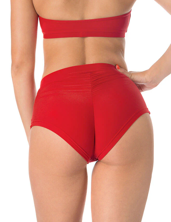 Scrunch Bum Pole Shorts, High Waist Fit – Lola - Image 74