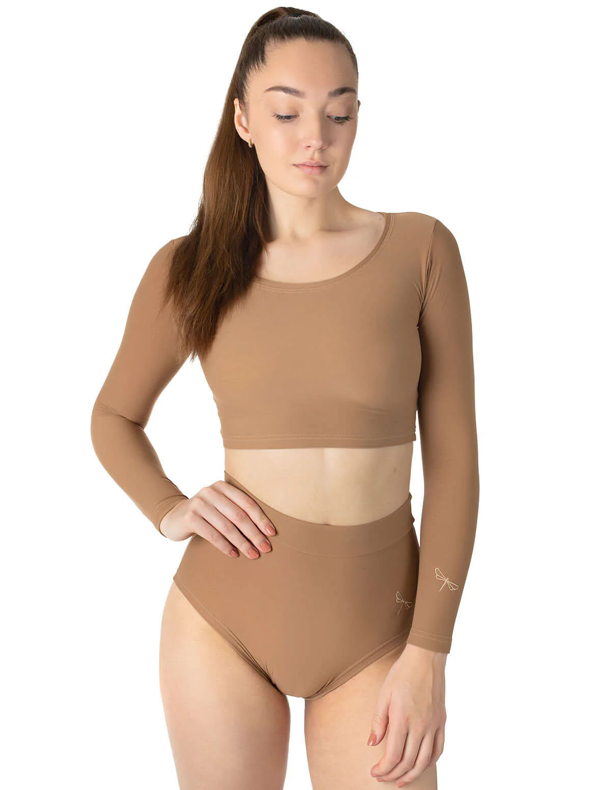 Scrunch Bum Pole Shorts, High Waist Fit – Lola - Image 76