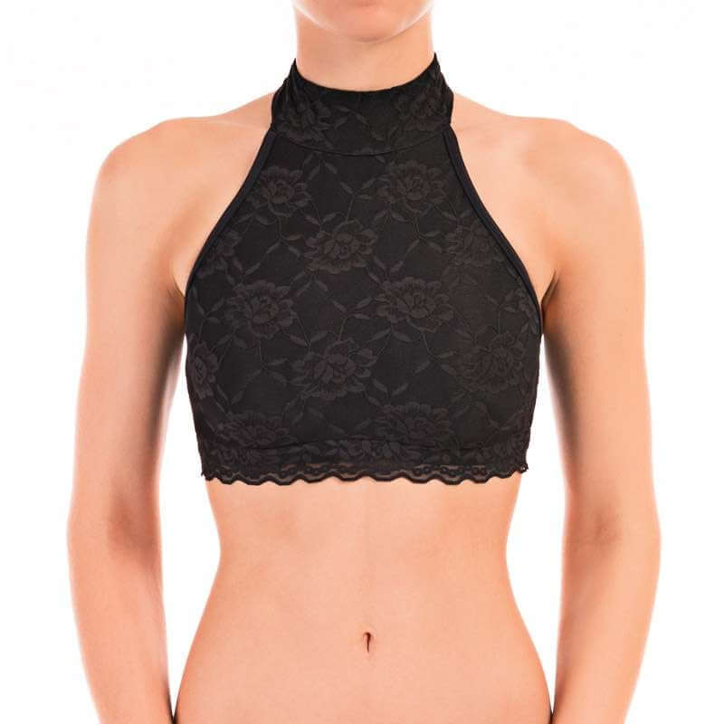 Halter Neck Sports Bra with Lace – Lisette - Image 7