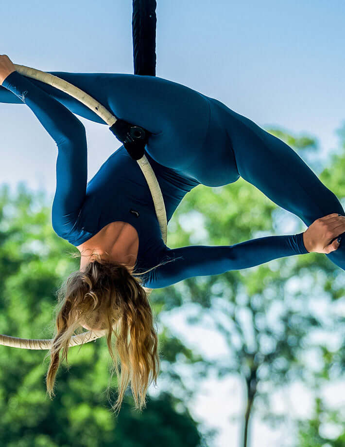 Aerial Silk Unitard, Long Sleeve Catsuit – Lara - Image 12