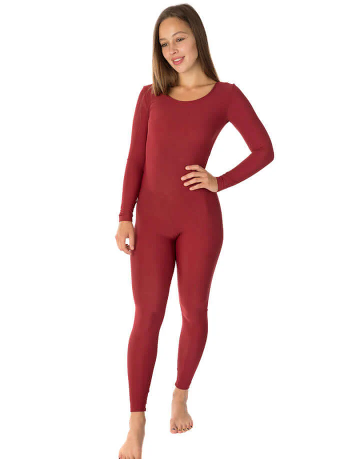 Aerial Silk Unitard, Long Sleeve Catsuit – Lara - Image 24