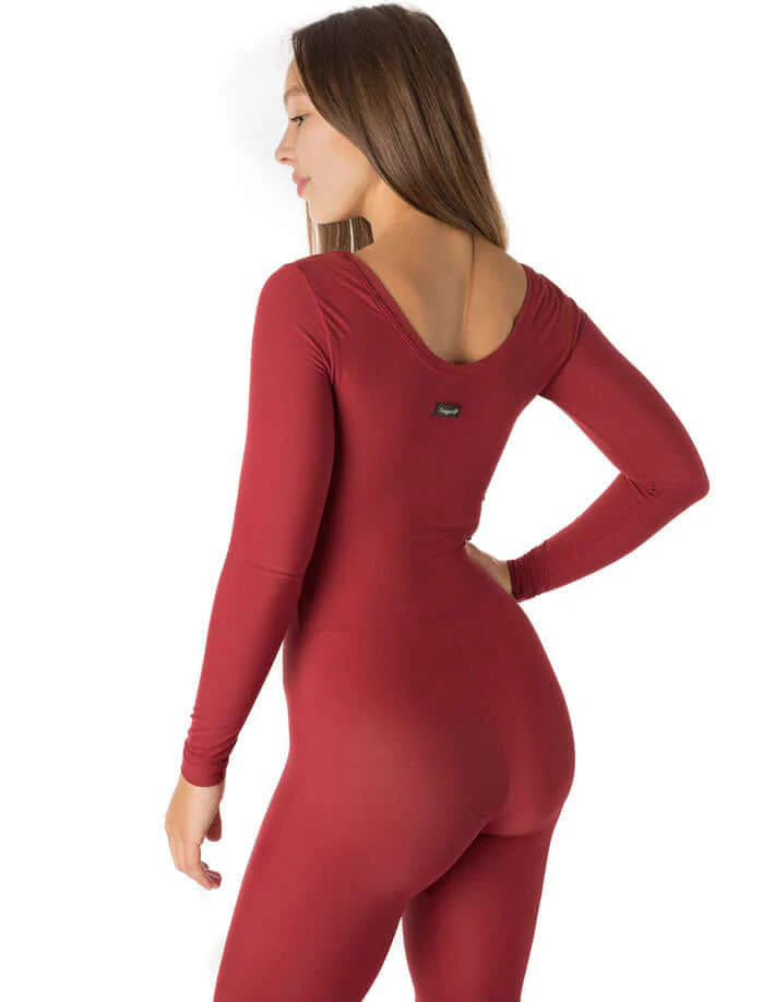 Aerial Silk Unitard, Long Sleeve Catsuit – Lara - Image 26