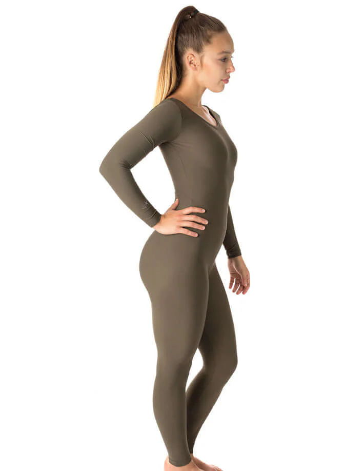 Aerial Silk Unitard, Long Sleeve Catsuit – Lara - Image 28