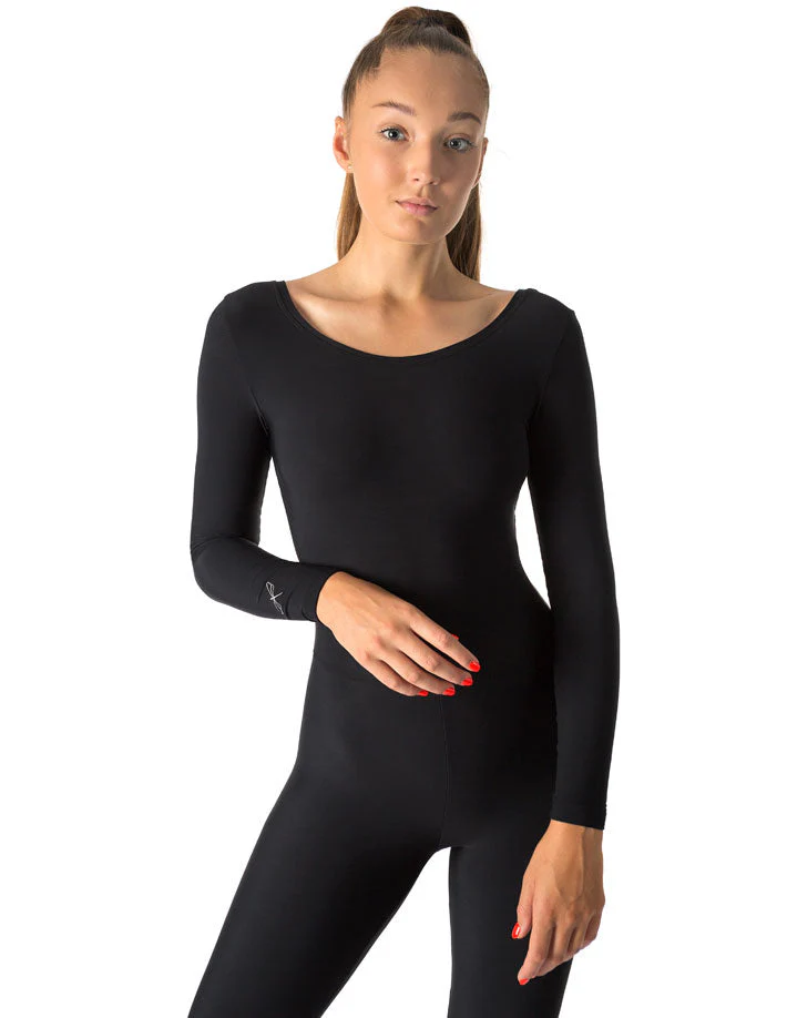 Aerial Silk Unitard, Long Sleeve Catsuit – Lara - Image 5