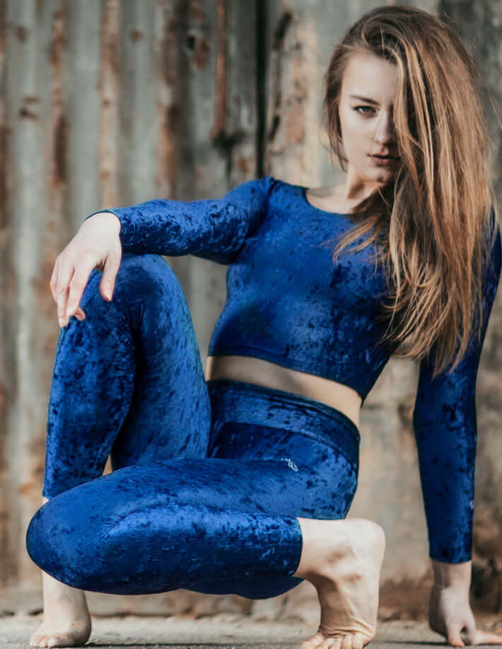 Velvet Sport Crop Top – Pavi - Image 18