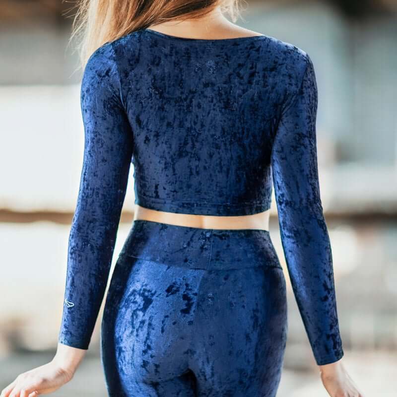 Velvet Sport Crop Top – Pavi - Image 21