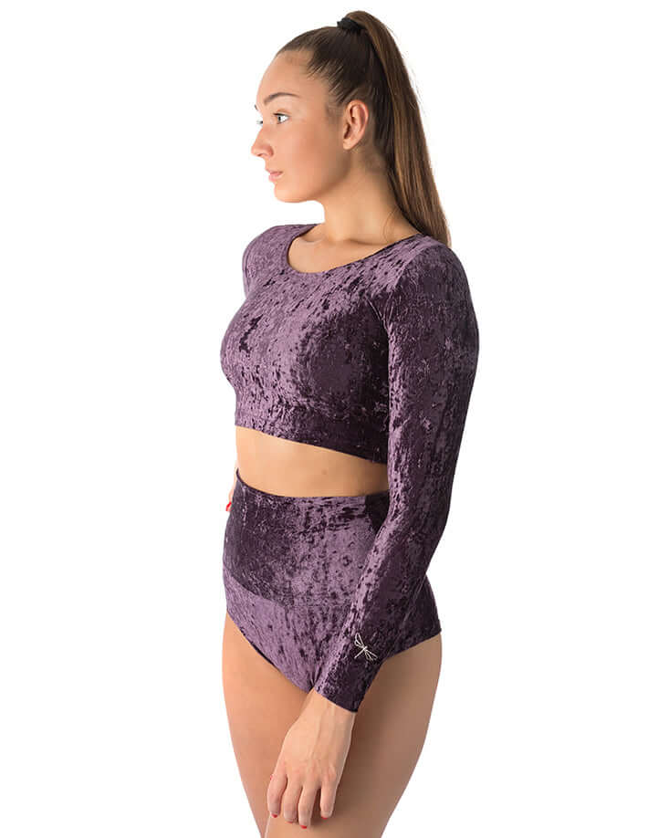 Velvet Sport Crop Top – Pavi - Image 25