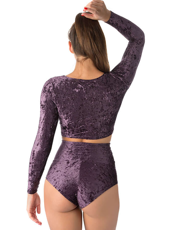 Velvet Sport Crop Top – Pavi - Image 26