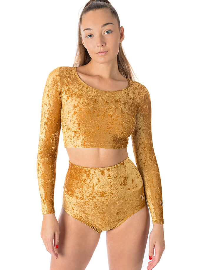 Velvet Sport Crop Top – Pavi - Image 27