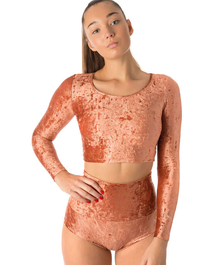 Velvet Sport Crop Top – Pavi - Image 39