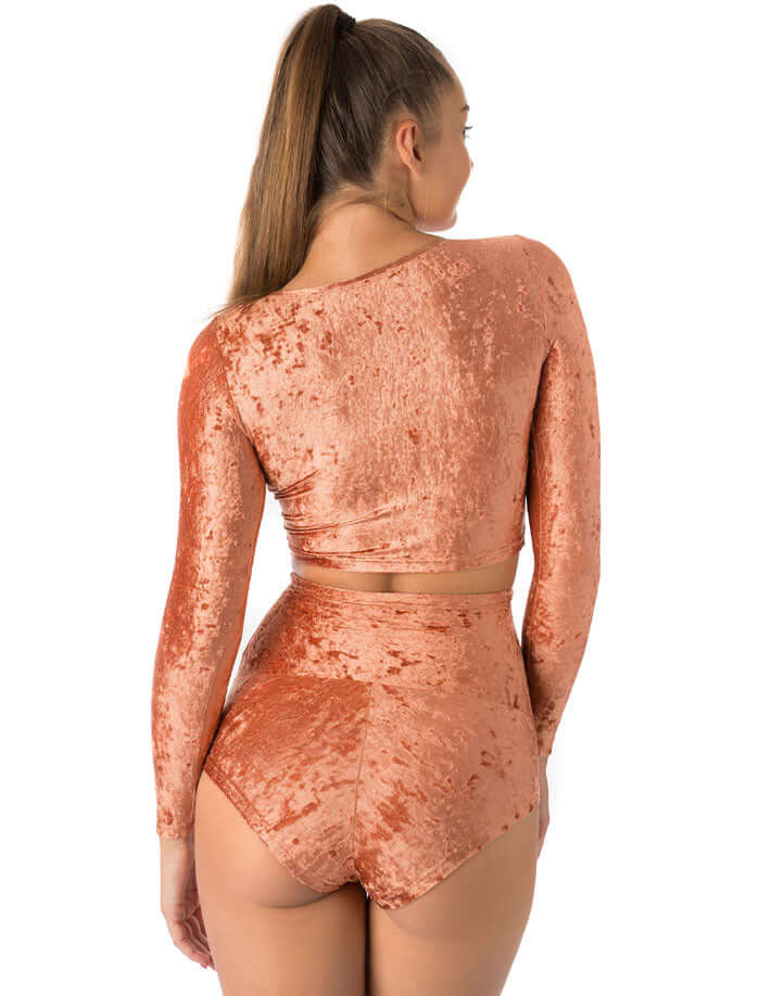 Velvet Sport Crop Top – Pavi - Image 41