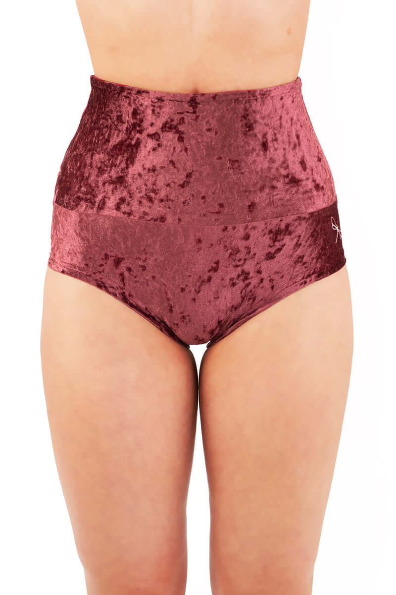 High Waisted Velvet Pole Shorts – Betty - Image 14