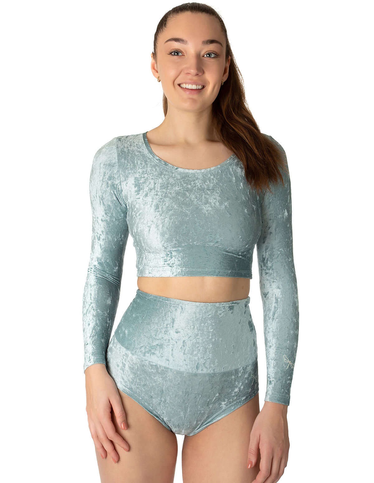 High Waisted Velvet Pole Shorts – Betty - Image 21