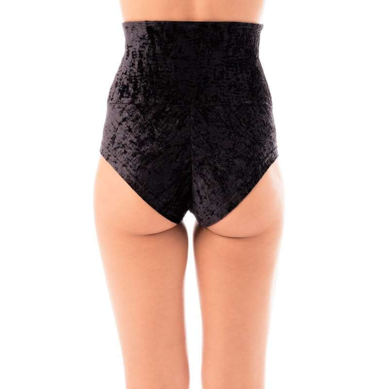 High Waisted Velvet Pole Shorts – Betty - Image 28