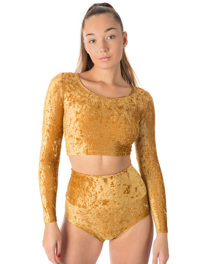 High Waisted Velvet Pole Shorts – Betty - Image 29