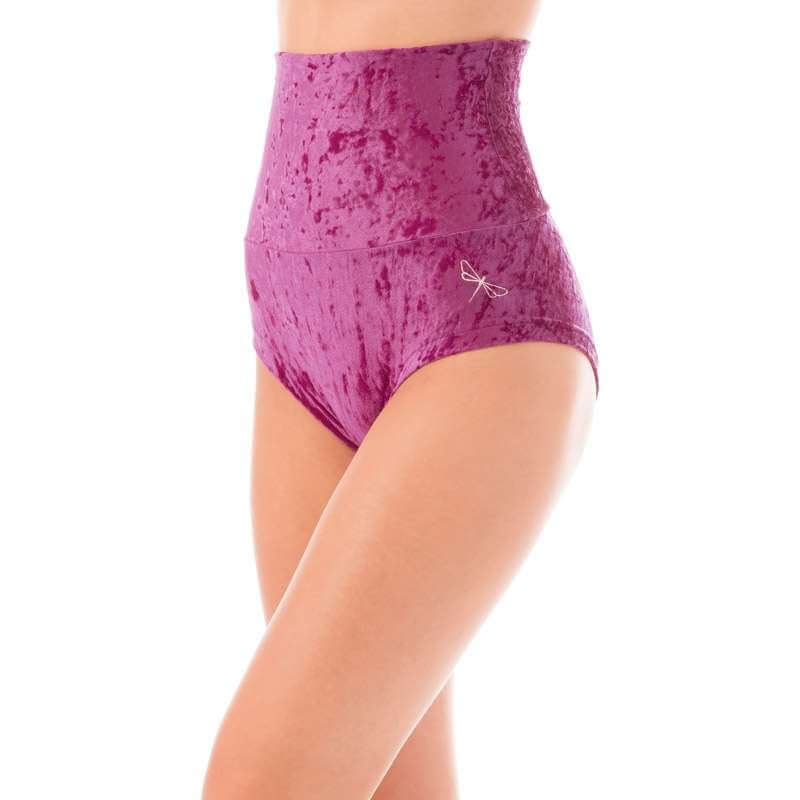 High Waisted Velvet Pole Shorts – Betty - Image 36