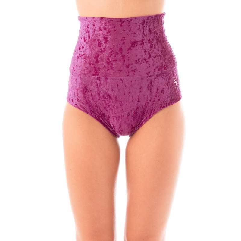 High Waisted Velvet Pole Shorts – Betty - Image 37