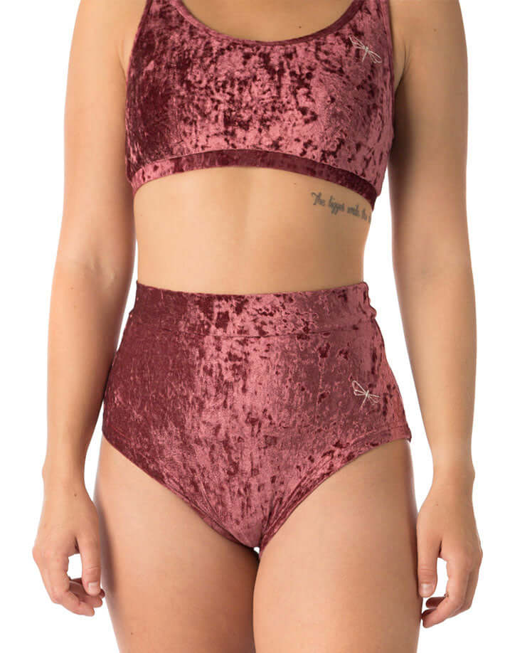 Velvet Pole Shorts, Scrunch Bum – Lola - Image 11