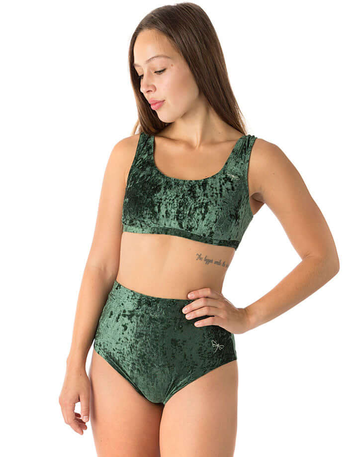 Velvet Pole Shorts, Scrunch Bum – Lola - Image 15