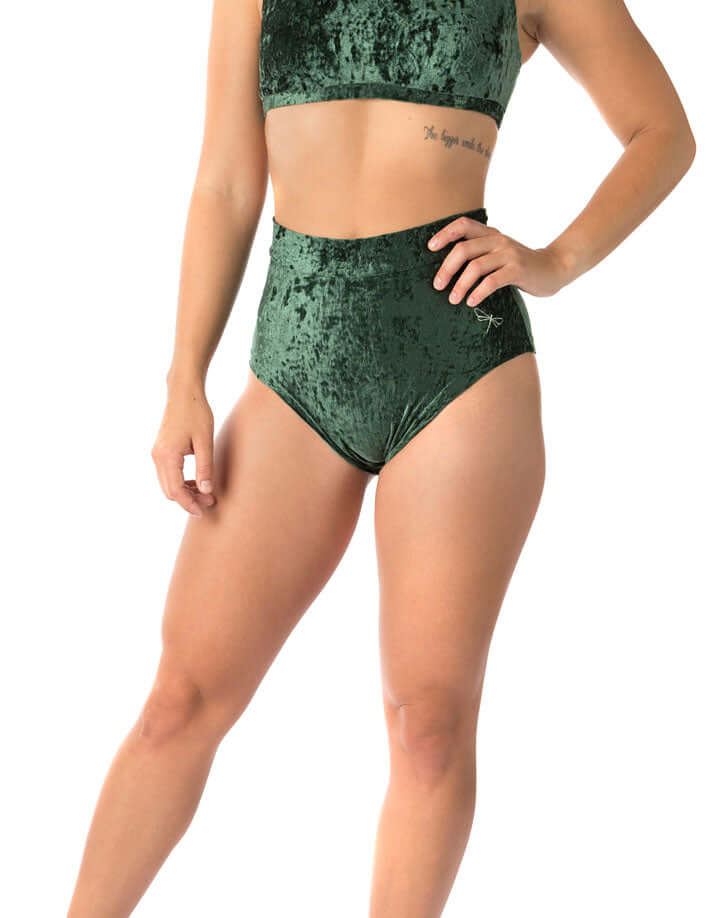 Velvet Pole Shorts, Scrunch Bum – Lola - Image 18