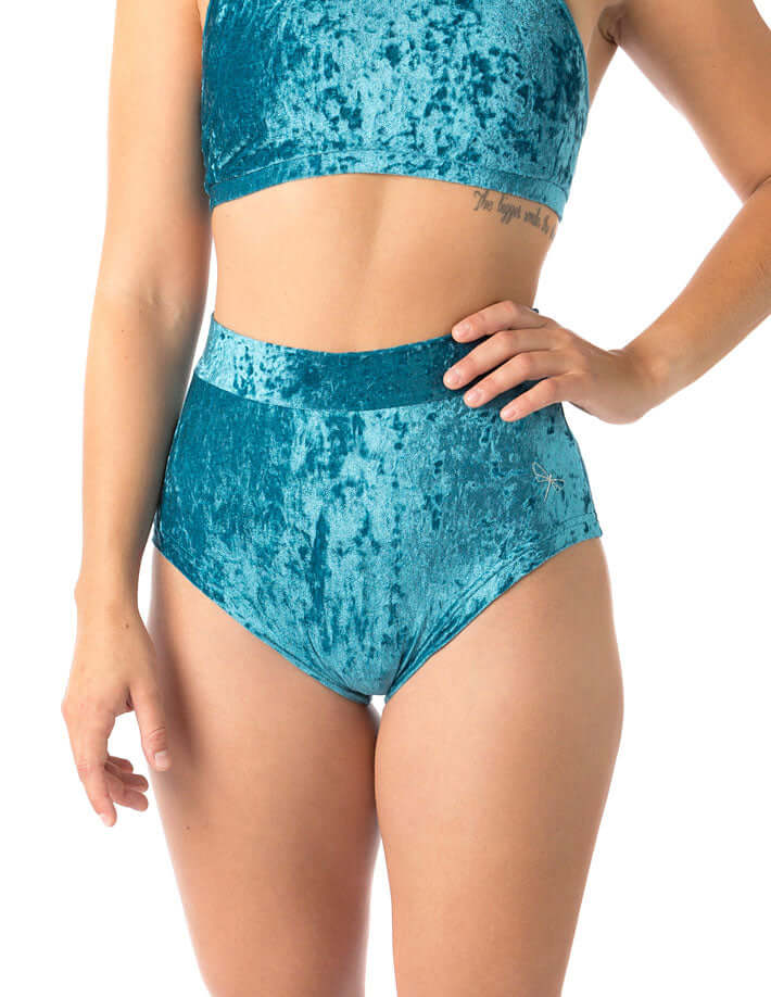 Velvet Pole Shorts, Scrunch Bum – Lola - Image 20