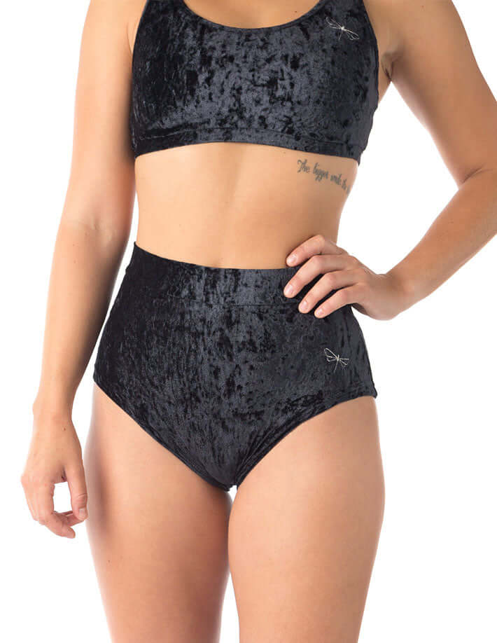 Velvet Pole Shorts, Scrunch Bum – Lola - Image 23