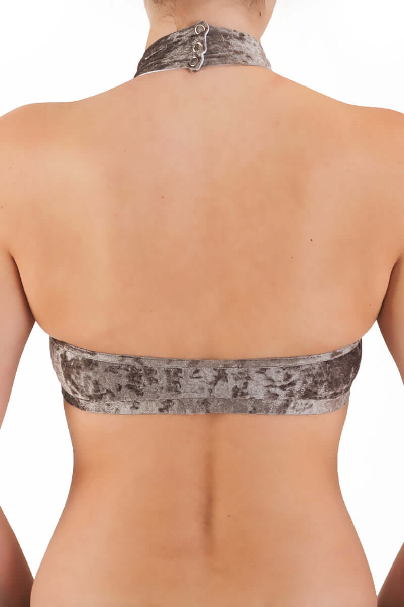 Velvet Halter Top Sports Bra – Lisette - Image 38