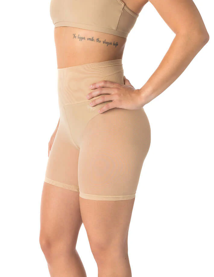 Short Mesh Leggings, Mesh Dance Shorts – Zoe - Image 28