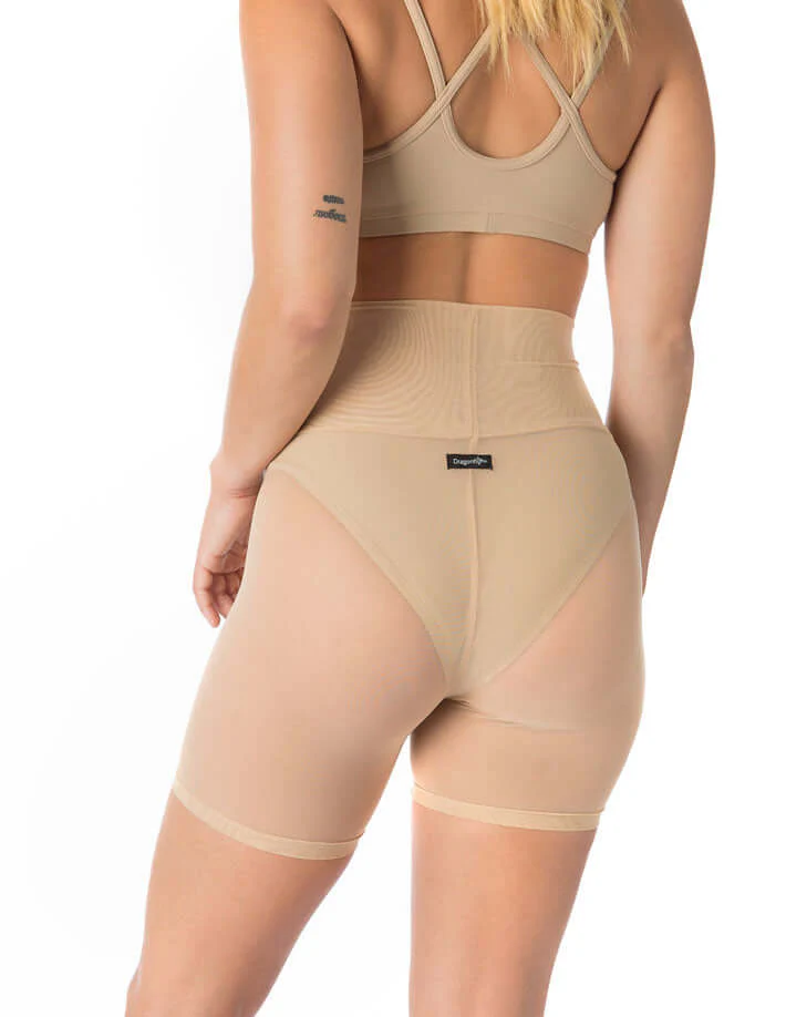 Short Mesh Leggings, Mesh Dance Shorts – Zoe - Image 29